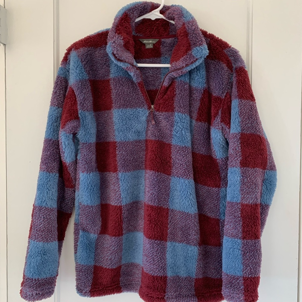 Eddie Bauer fleece pullover